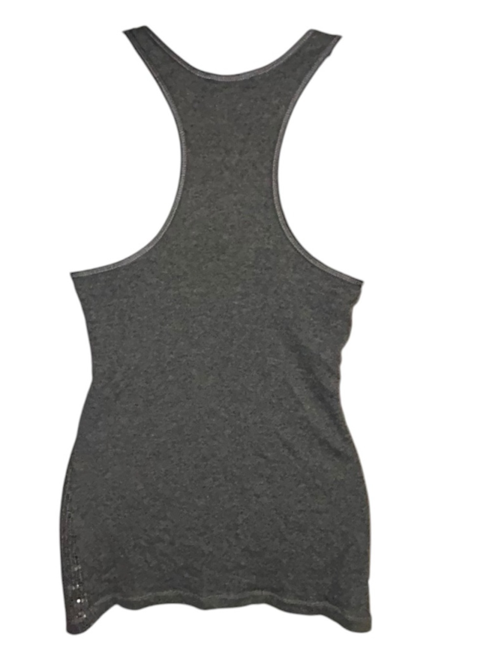 Express Silver Metallic Racerback Tank Top - Picture 4 of 9